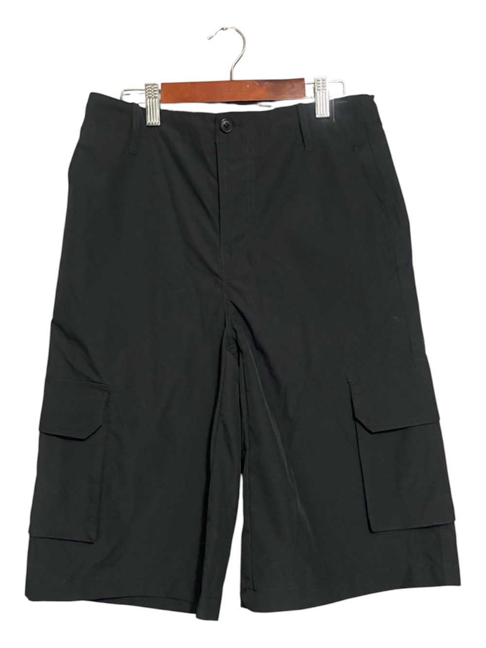 LOVE TREE Black Cargo Shorts